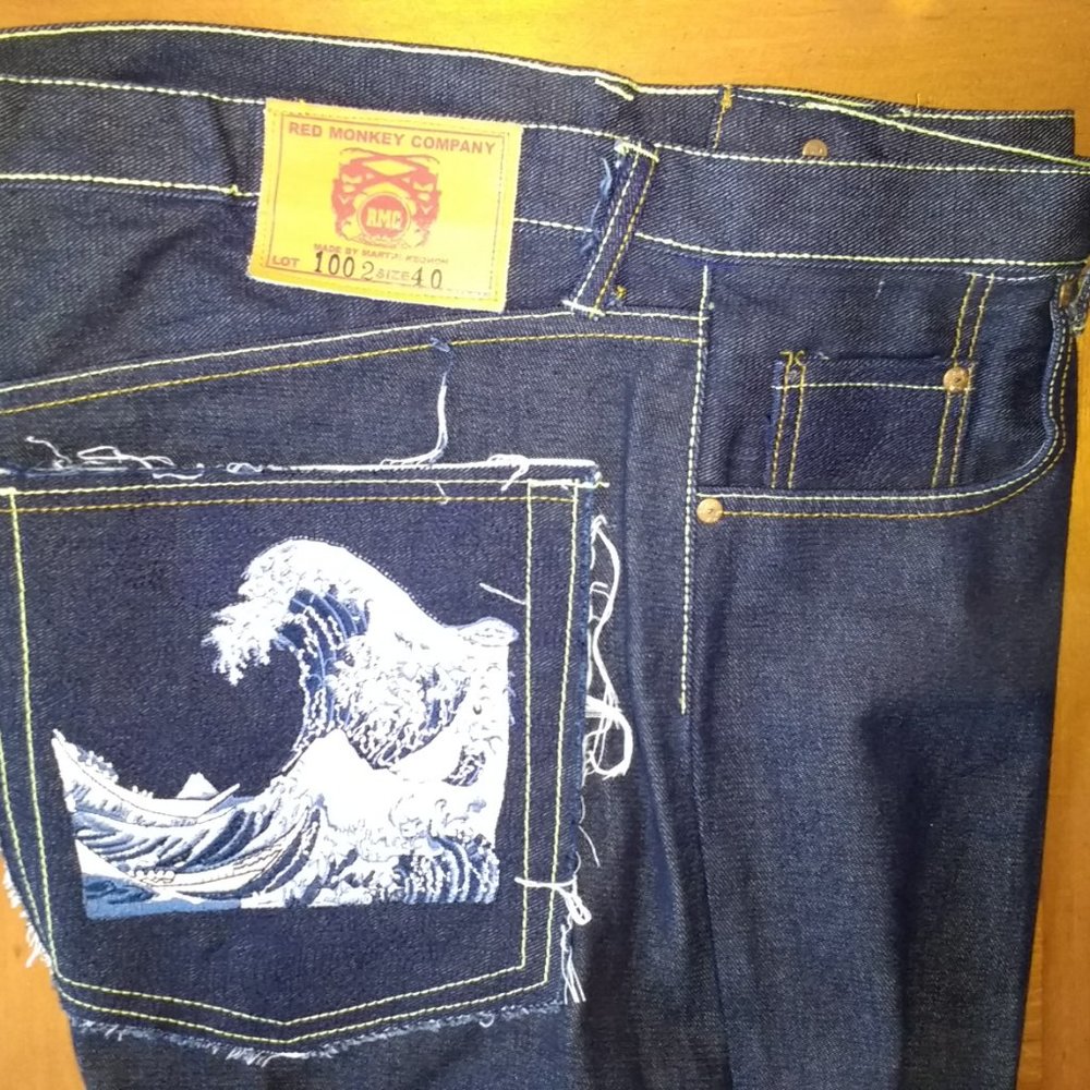 Red Monkey Jeans - Tsunami Temple Pockets ('04)
